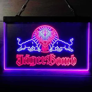 Jagermeister JagerBomb Neon-Like LED Sign