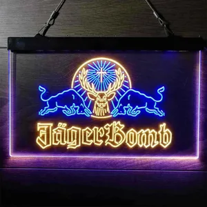 Jagermeister JagerBomb Neon-Like LED Sign