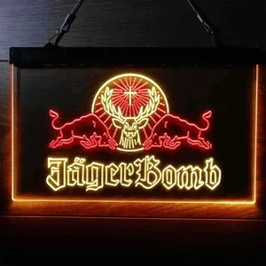 Jagermeister JagerBomb Neon-Like LED Sign