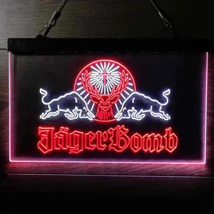 Jagermeister JagerBomb Neon-Like LED Sign