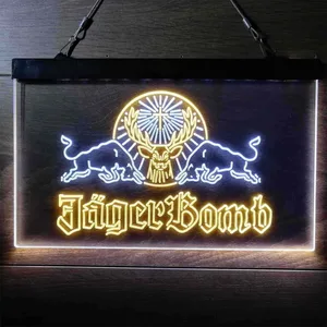 Jagermeister JagerBomb Neon-Like LED Sign