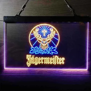 Jagermeister Logo Neon-Like LED Sign