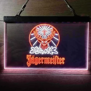 Jagermeister Logo Neon-Like LED Sign
