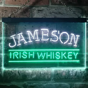Jameson Irish Whiskey Logo 1 Neon-Like LED Sign