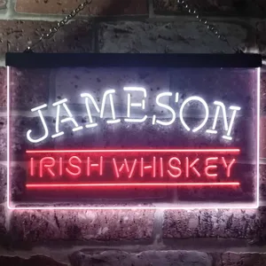 Jameson Irish Whiskey Logo 1 Neon-Like LED Sign
