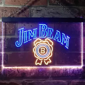 Jim Bean Ribbon 1 Neon-Like LED Sign