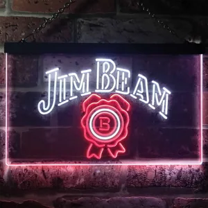 Jim Bean Ribbon 1 Neon-Like LED Sign