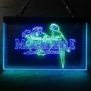 Jimmy Buffett's Margaritaville Neon-Like LED Sign
