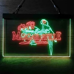 Jimmy Buffett's Margaritaville Neon-Like LED Sign