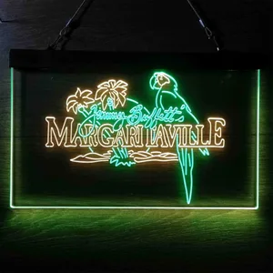 Jimmy Buffett's Margaritaville Neon-Like LED Sign