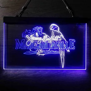 Jimmy Buffett's Margaritaville Neon-Like LED Sign