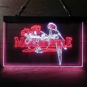 Jimmy Buffett's Margaritaville Neon-Like LED Sign