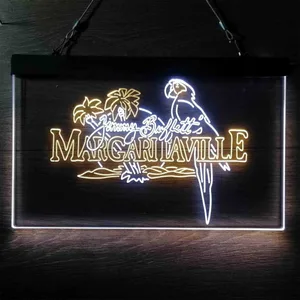 Jimmy Buffett's Margaritaville Neon-Like LED Sign