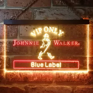 Johnnie Walker Blue Label VIP Only Neon-Like LED Sign