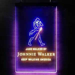 Johnnie Walker Jane Walker - Keep Walking America Neon-Like LED Sign