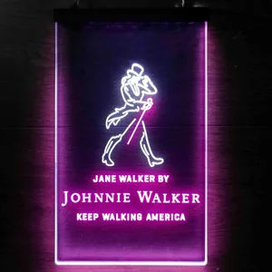 Johnnie Walker Jane Walker - Keep Walking America Neon-Like LED Sign
