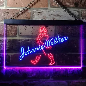 Johnnie Walker Logo 1 Neon-Like LED Sign