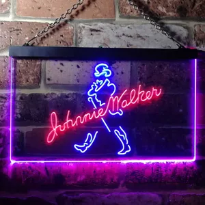 Johnnie Walker Logo 1 Neon-Like LED Sign