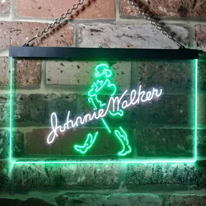 Johnnie Walker Logo 1 Neon-Like LED Sign