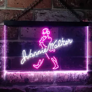 Johnnie Walker Logo 1 Neon-Like LED Sign