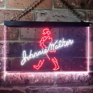 Johnnie Walker Logo 1 Neon-Like LED Sign