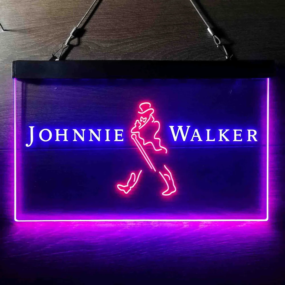 Johnnie Walker Logo Capital Neon-Like LED Sign