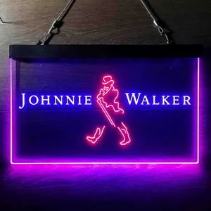 Johnnie Walker Logo Capital Neon-Like LED Sign