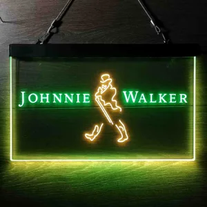 Johnnie Walker Logo Capital Neon-Like LED Sign