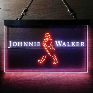 Johnnie Walker Logo Capital Neon-Like LED Sign