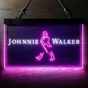 Johnnie Walker Logo Capital Neon-Like LED Sign