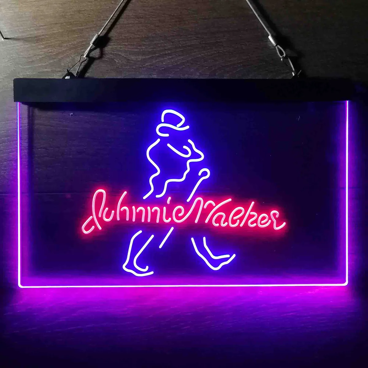 Johnnie Walker Logo Cursive Neon-Like LED Sign