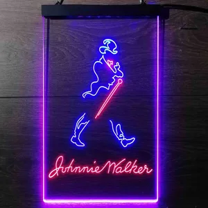 Johnnie Walker Logo Neon-Like LED Sign