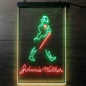 Johnnie Walker Logo Neon-Like LED Sign