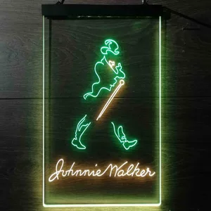Johnnie Walker Logo Neon-Like LED Sign