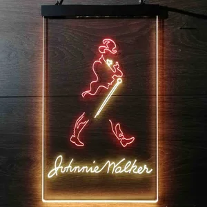 Johnnie Walker Logo Neon-Like LED Sign