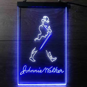 Johnnie Walker Logo Neon-Like LED Sign