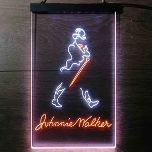 Johnnie Walker Logo Neon-Like LED Sign