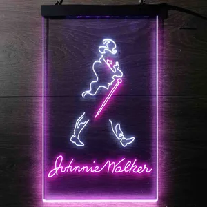 Johnnie Walker Logo Neon-Like LED Sign