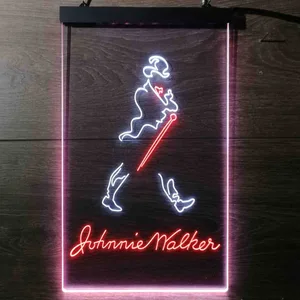 Johnnie Walker Logo Neon-Like LED Sign