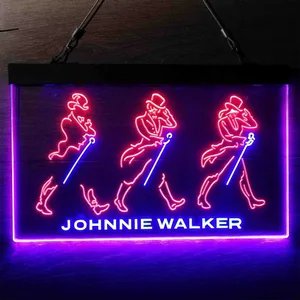 Johnnie Walker Walking Neon-Like LED Sign