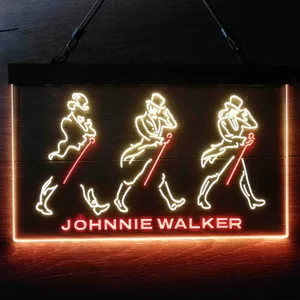 Johnnie Walker Walking Neon-Like LED Sign