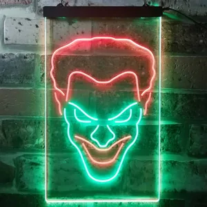 Joker Face Neon-Like LED Sign
