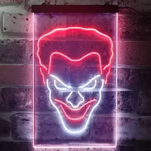 Joker Face Neon-Like LED Sign