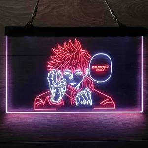Jujutsu Kaisen Unlimited Void Neon-Like LED Sign