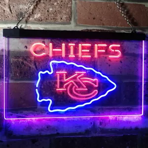 Kansas City Chiefs Neon-Like LED Sign