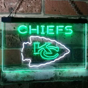 Kansas City Chiefs Neon-Like LED Sign