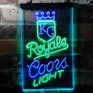 Kansas City Royals Coors Light Neon-Like LED Sign
