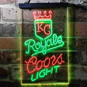 Kansas City Royals Coors Light Neon-Like LED Sign