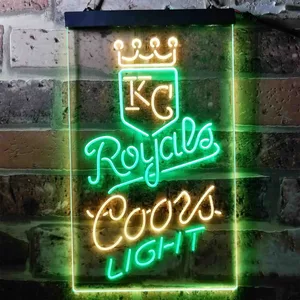 Kansas City Royals Coors Light Neon-Like LED Sign