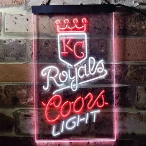 Kansas City Royals Coors Light Neon-Like LED Sign